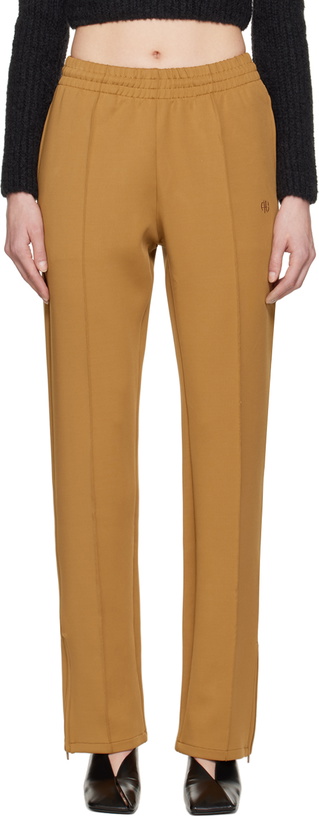 Photo: ANINE BING Tan Kameron Lounge Pants