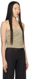 Miaou Khaki Alisha Corset