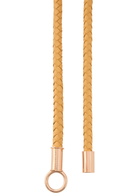 Gabriela Hearst Rope Leather Belt Beige