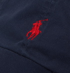 Polo Ralph Lauren - Logo-Embroidered Cotton-Twill Baseball Cap - Blue