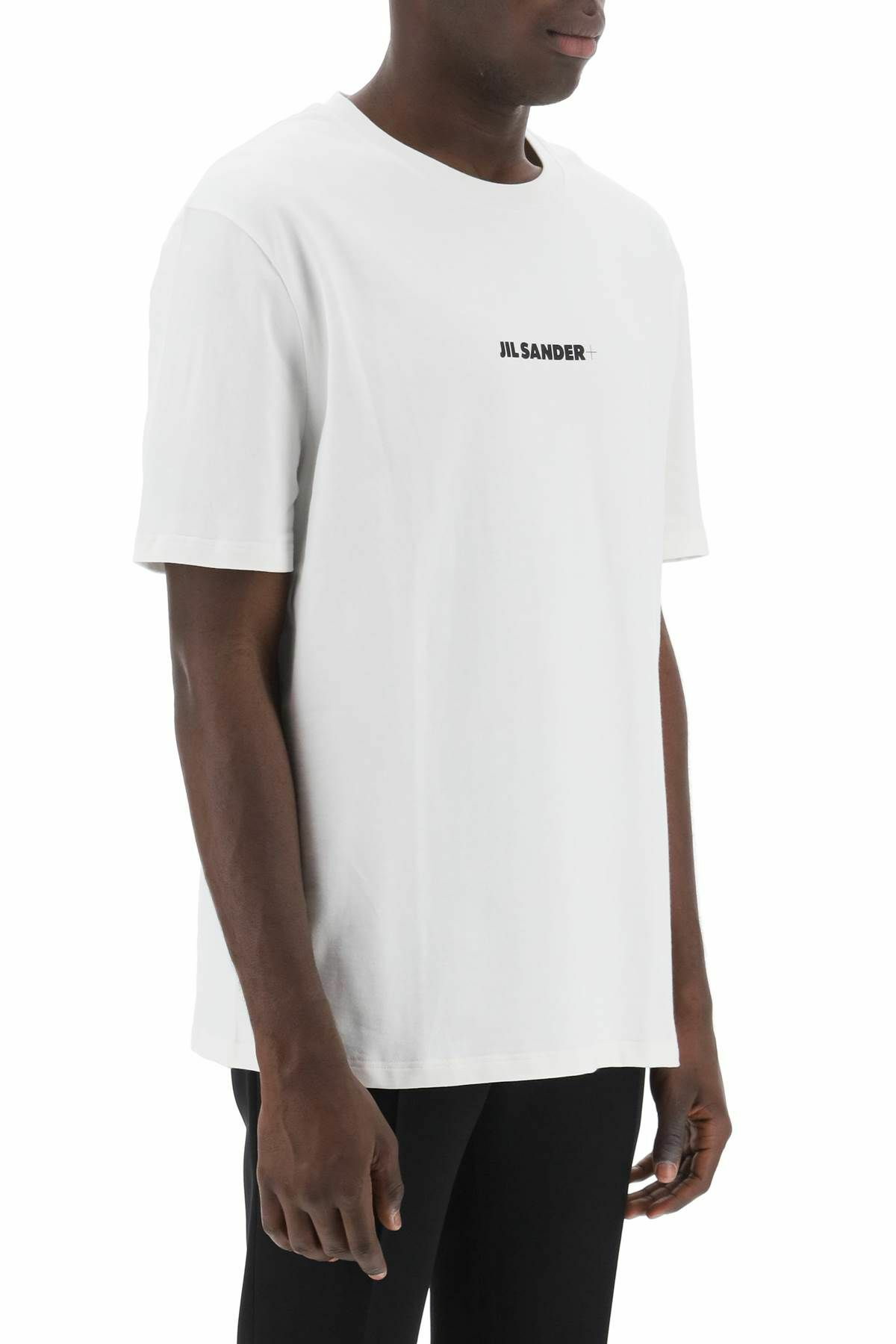 JIL SANDER ホワイト Tシャツ M JIL SANDER - WHITE LOGO T-SHIRT – LE LABO STORE