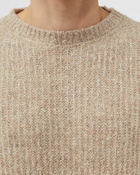 Officine Générale Marco Engrib Marbl It Al Co Wo Brown - Mens - Pullovers