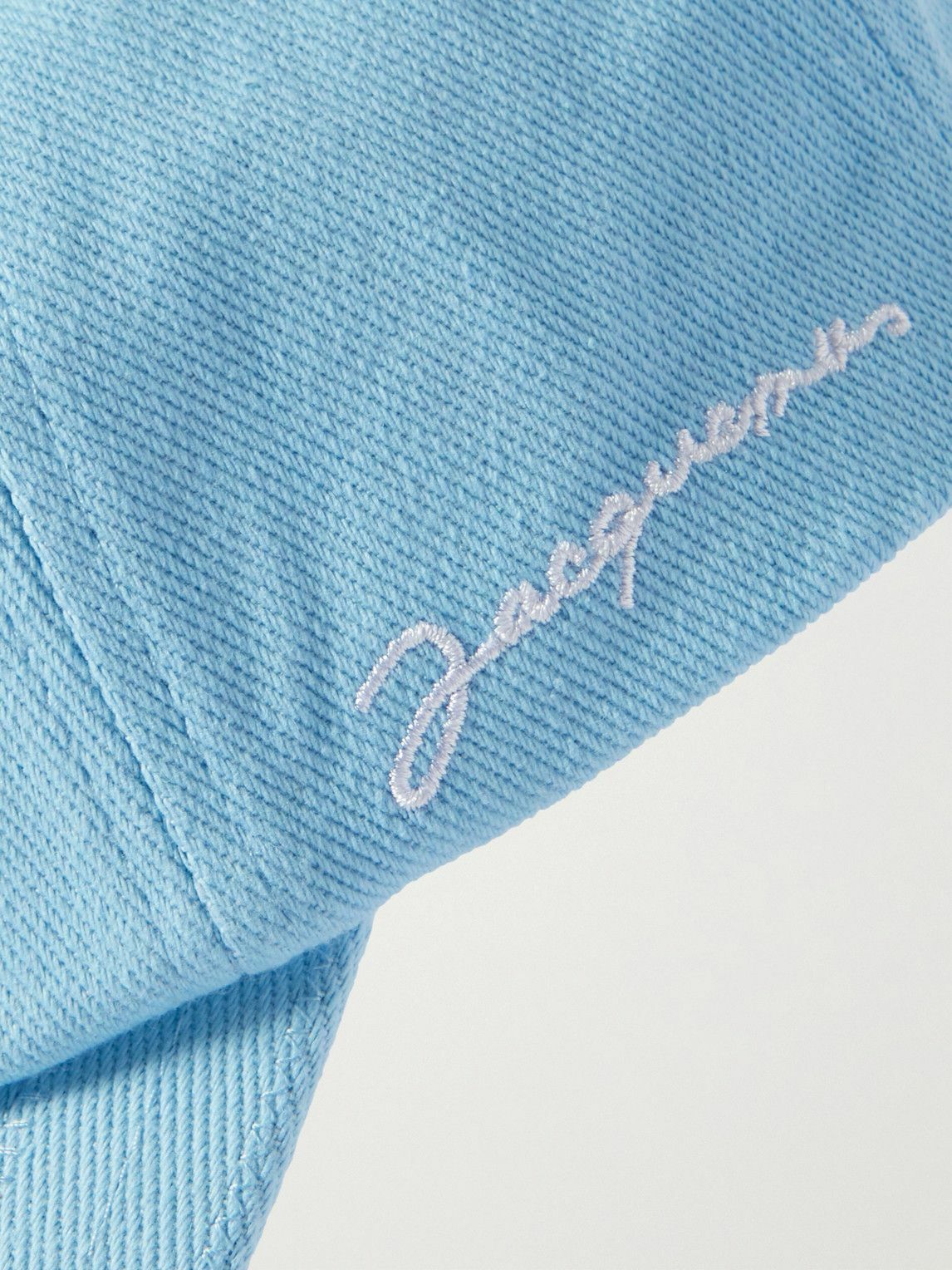 Jacquemus - La Casquette Logo-Embroidered Cotton-Twill Baseball Cap ...