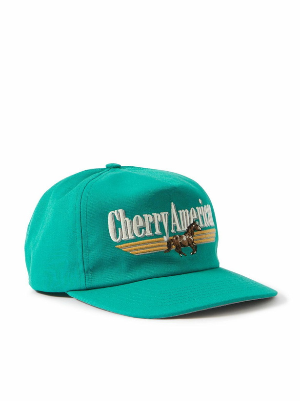 Photo: Cherry Los Angeles - American Logo-Embroidered Twill Baseball Cap