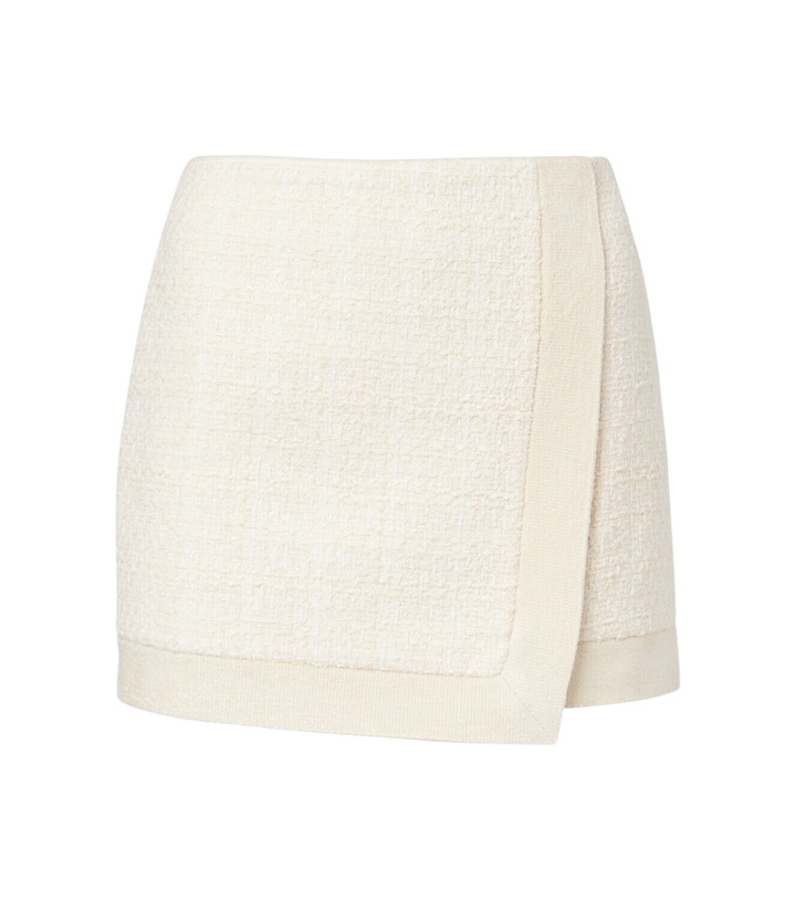 Photo: Balmain Tweed miniskirt
