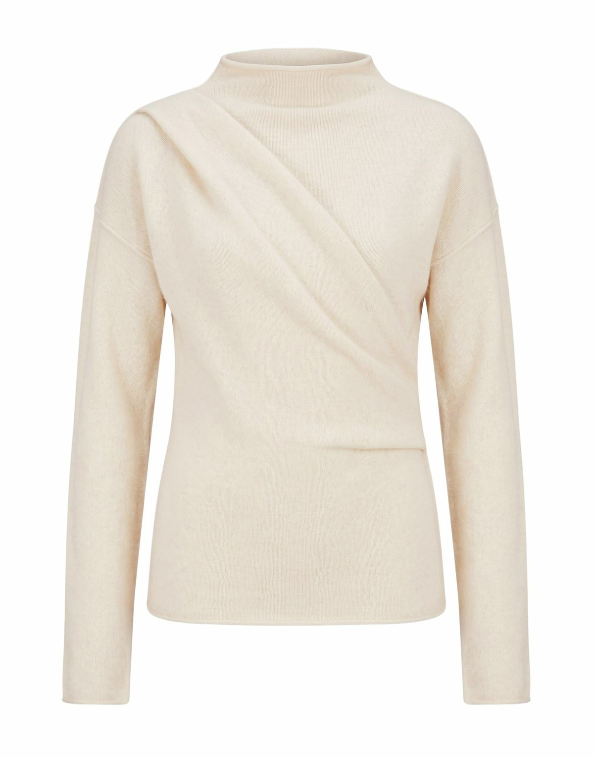 Helmut Lang Womens Turtleneck Ivory