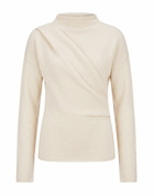 Helmut Lang Womens Turtleneck Ivory