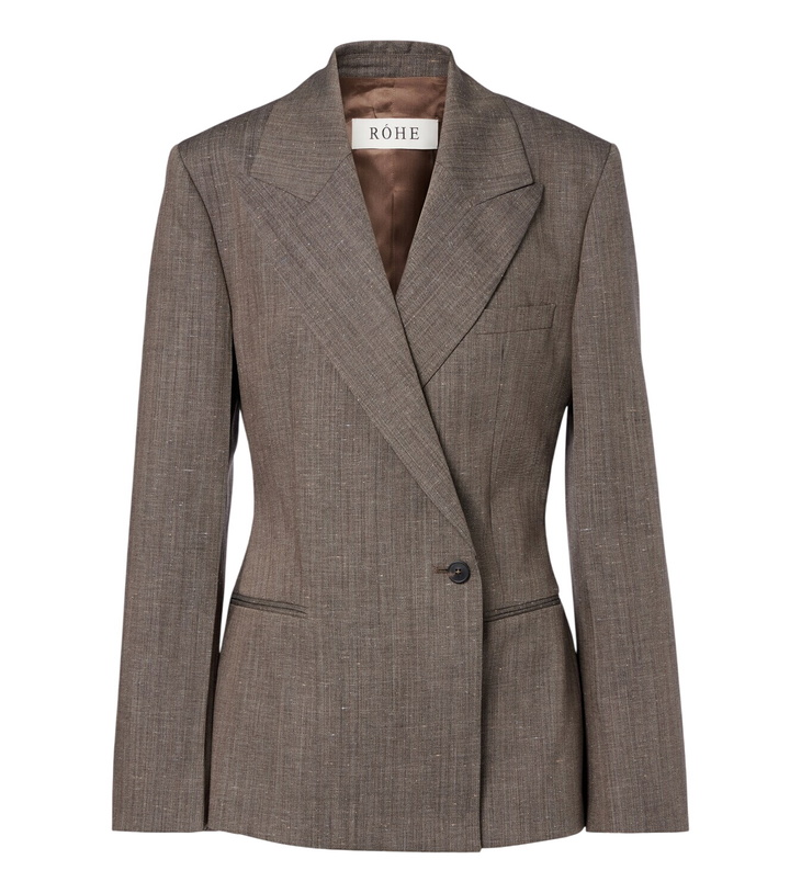 Photo: Róhe Wool-blend blazer