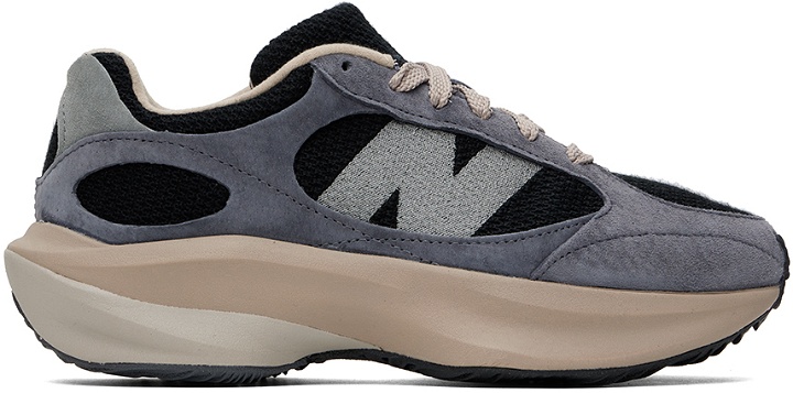 Photo: New Balance Gray & Black WRPD Sneakers