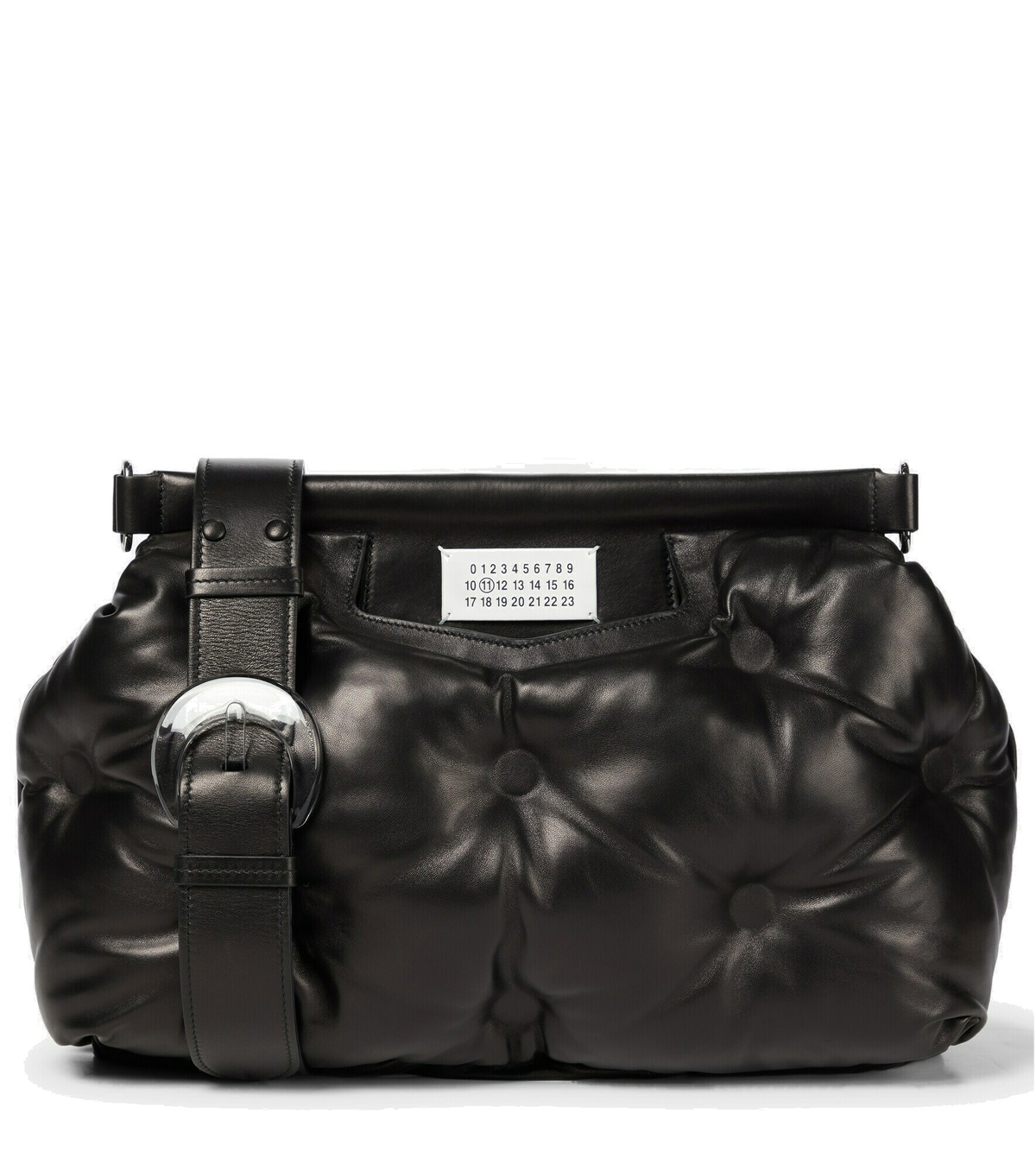 【送料&関税込】Maison Margiela Glam Slam Padded Medium Tote Maison Margiela Glam Slam Medium leather tote bag Maison