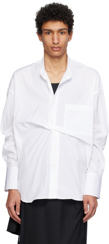 Photo: Marina Yee White Origami Shirt