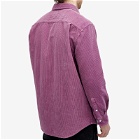 Armor-Lux Men's Corduroy Overshirt in Purple