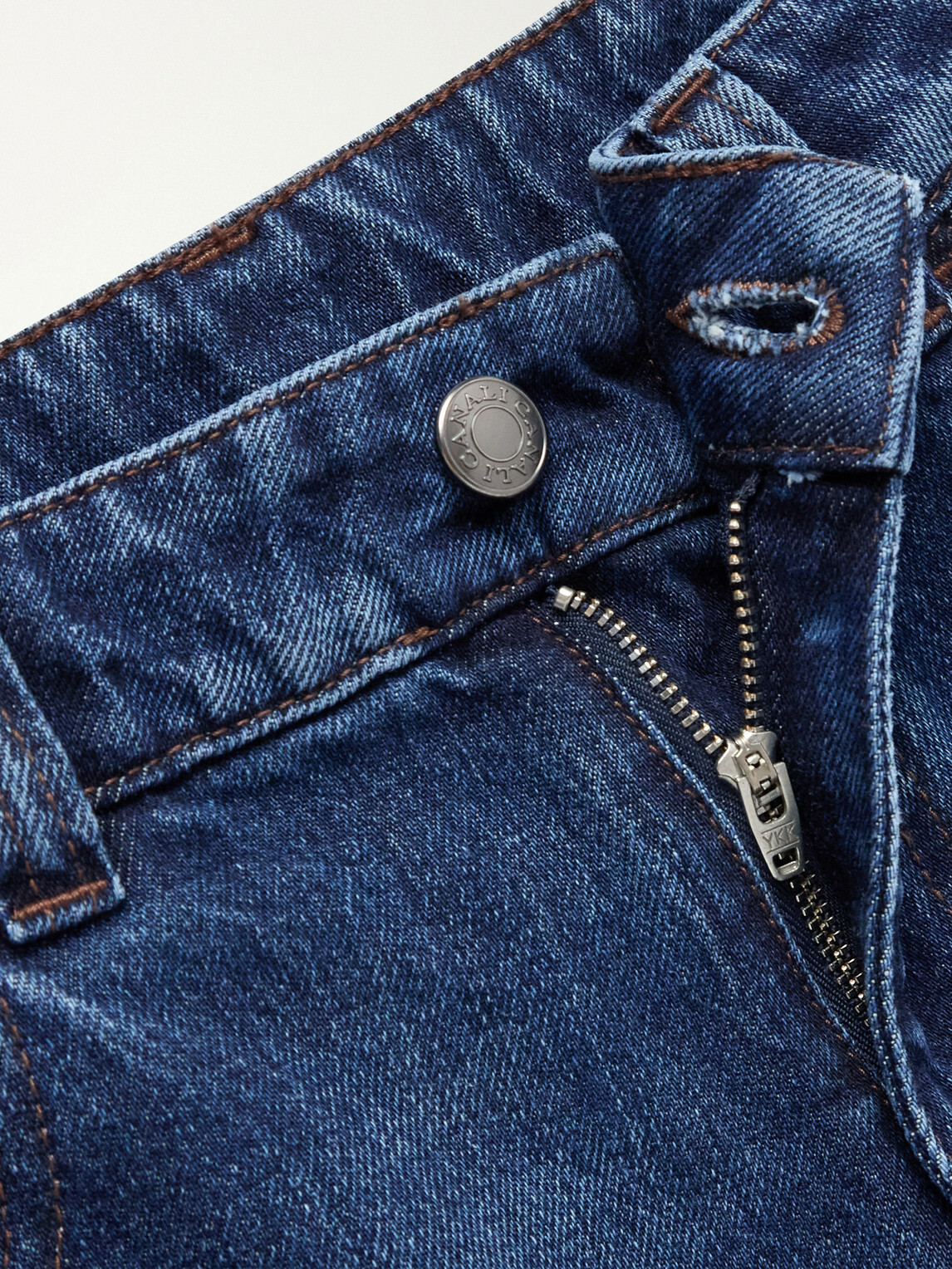 Canali - Tapered Jeans - Blue