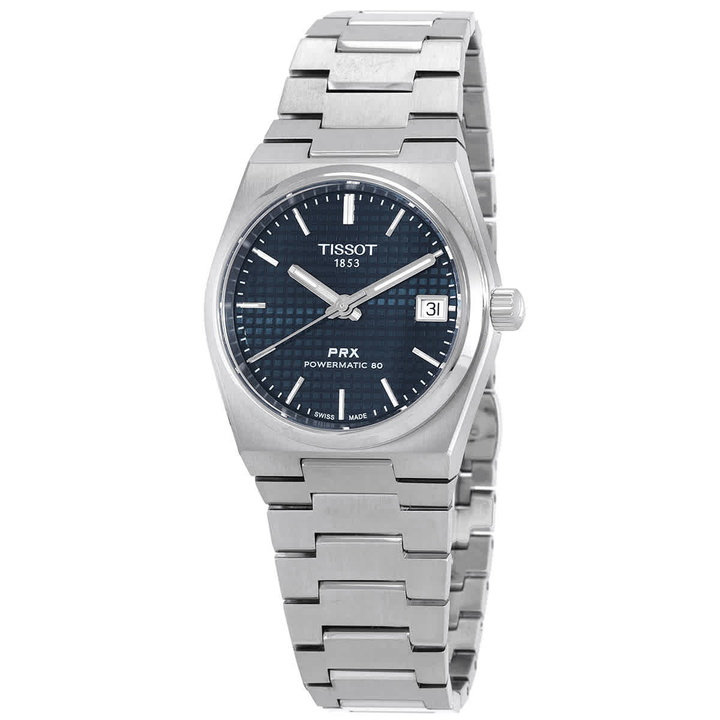Photo: Tissot PRX Automatic 35mm Blue Dial Unisex Watch T1372071104100
