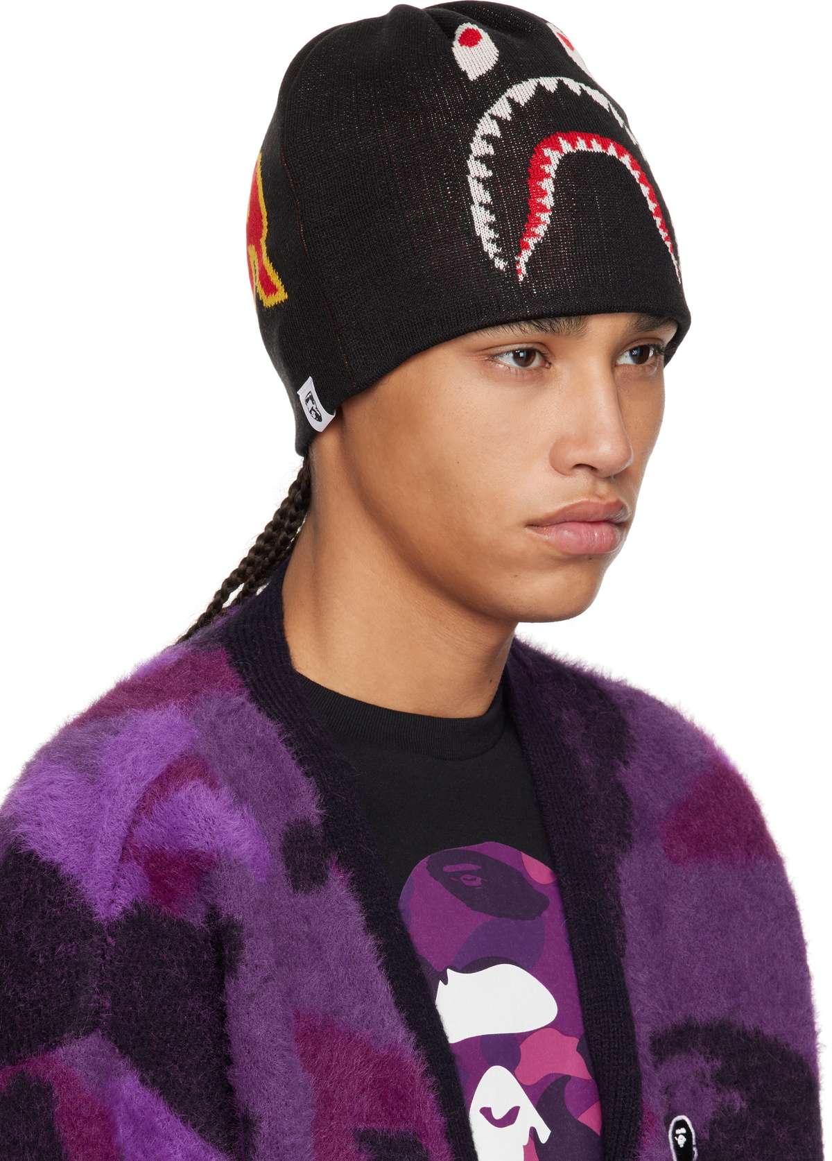 ゆ*ゆ様 完売品 新品 未開封A BATHING APE ニット帽 シャークニッ 楽天市場】A BATHING APE（ニット帽｜メンズ帽子）：帽子<バッグ