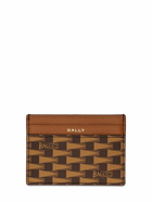 BALLY - Logo Canvas Card Holder