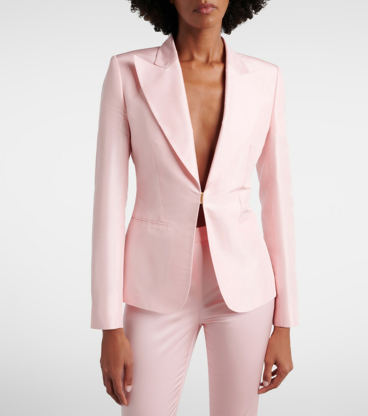 Gucci Silk faille blazer