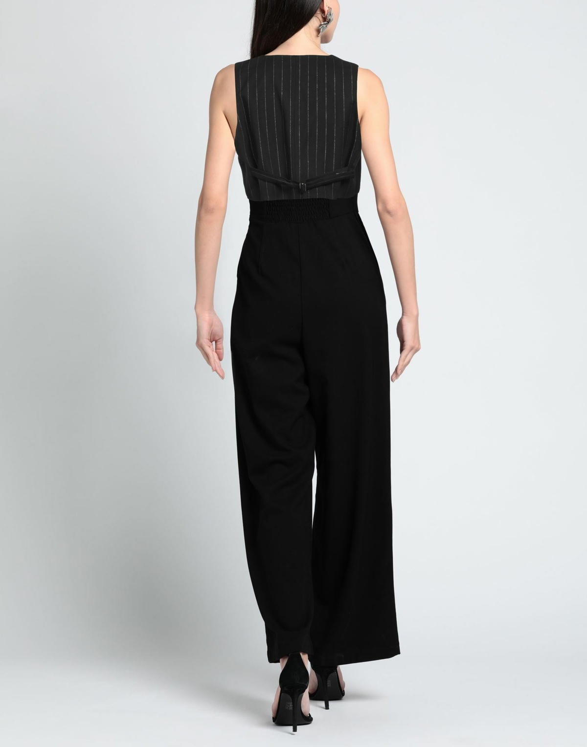 The Andamane Womens Tailored Vest in Black