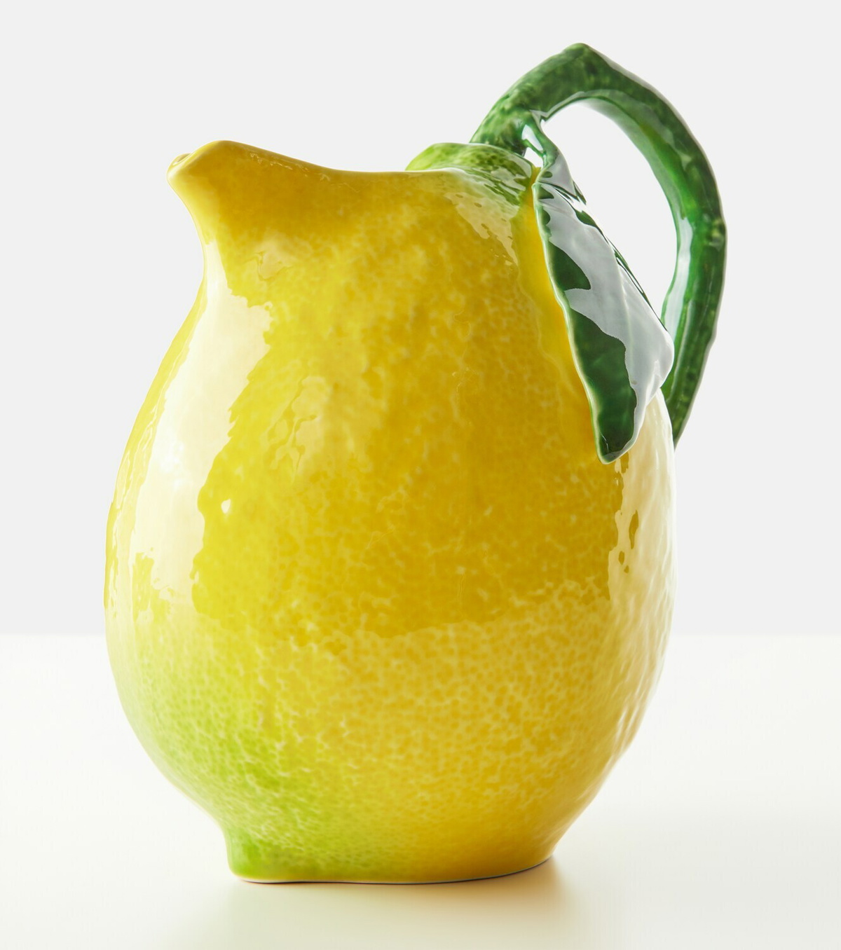 Bordallo Pinheiro Lemon ceramic pitcher