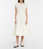 Deveaux New York - Daisy cotton-blend midi dress