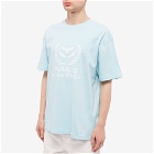 3.Paradis Men's World Citizen T-Shirt in Sky Blue