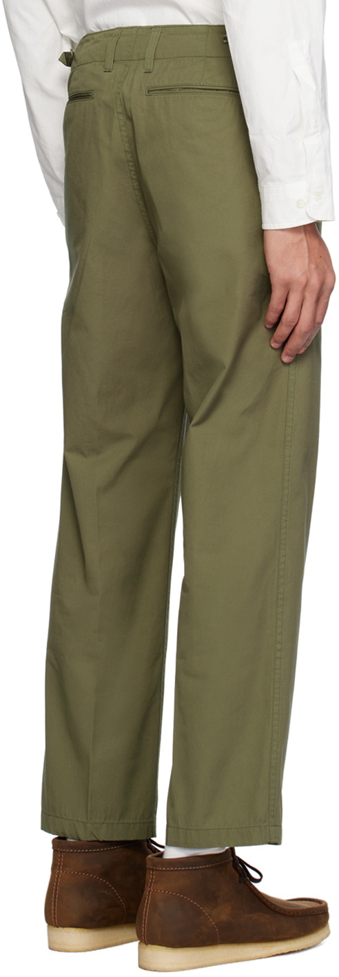 POTTERY Khaki Travel Trousers