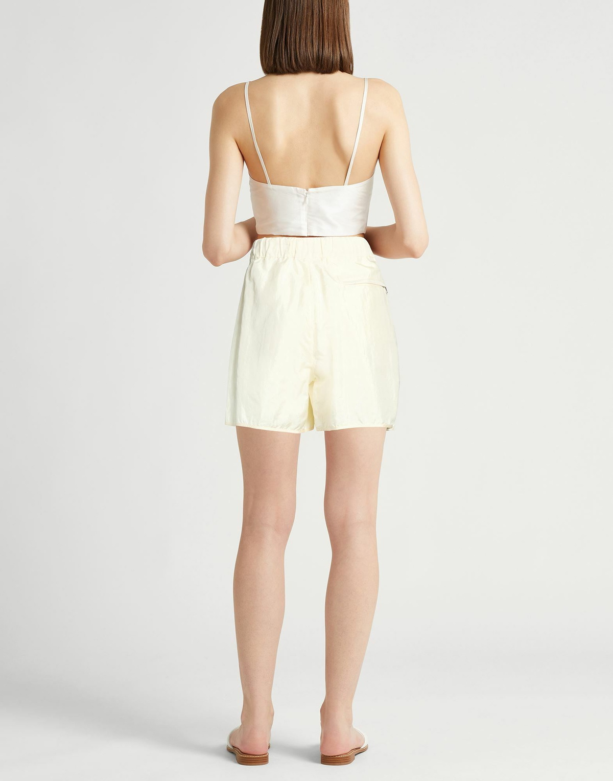 Jil Sander+ Womens Shorts & Bermuda Shorts Cream