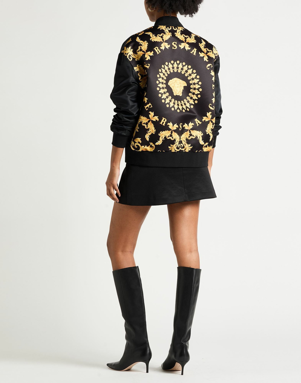 Versace Womens Jacket in Black
