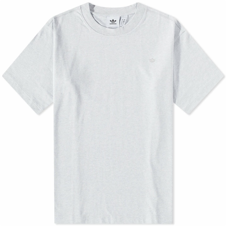 Photo: Adidas Contempo T-Shirt in Light Grey Heather