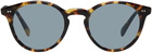 Oliver Peoples Tortoiseshell Romare Sunglasses