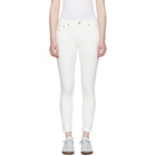 Acne Studios Bla Konst White Climb Jeans