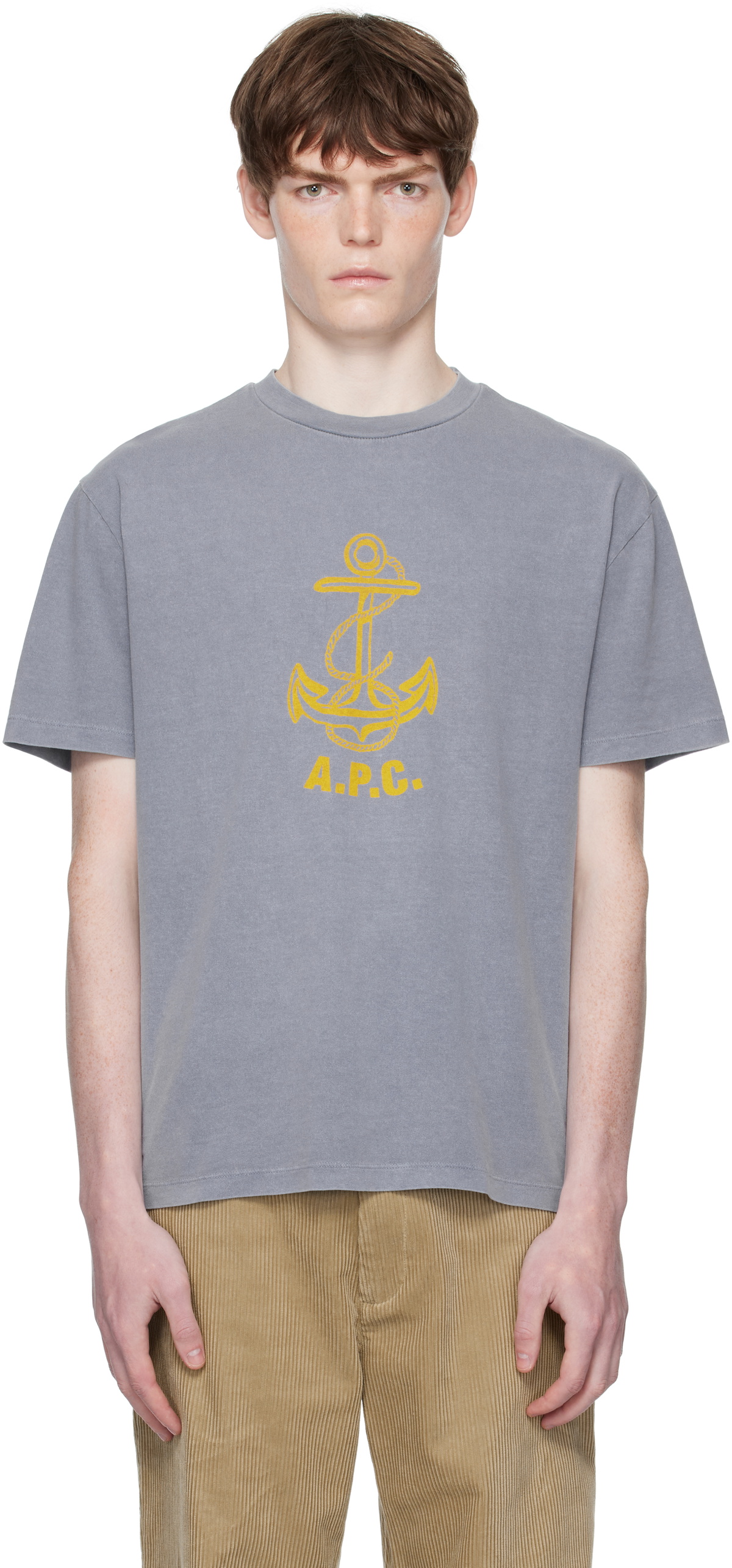 A.P.C｜SHORT-SLEEVED ROUND NECK T-SHIRTS (Nolan T-Shirt A.P.C｜SHORT-SLEEVED ROUND NECK T-SHIRTS (Nolan T-Shirt