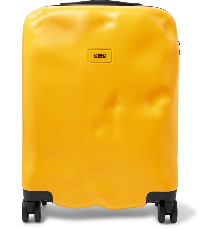 Photo: Crash Baggage - Icon Cabin Polycarbonate Suitcase - Yellow