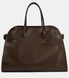 The Row Soft Margaux 17 leather tote bag