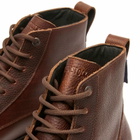 Birkenstock Men's Highwood Lace Mid Waterproof Boots in Chcocolate Leather