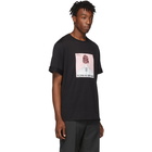 Neil Barrett Black and Pink Album Cover T-Shirt