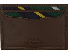Polo Ralph Lauren Brown Patch Card Holder