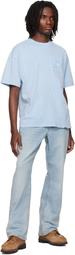 Represent Blue Western Initial T-shirt