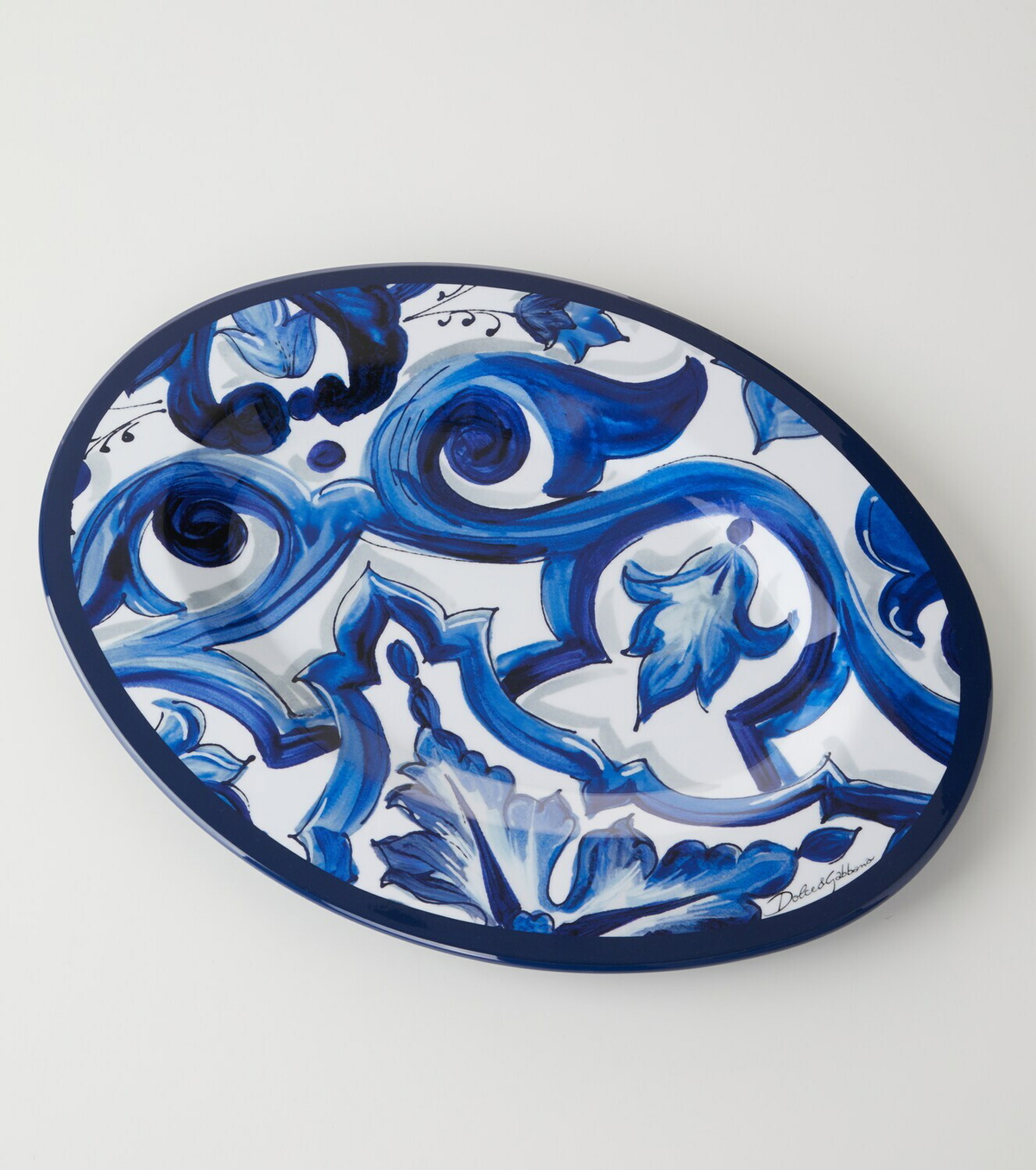 Dolce&Gabbana Casa - Blu Mediterraneo wooden tray