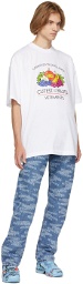 VETEMENTS White 'Cutest Of The Fruits' T-Shirt