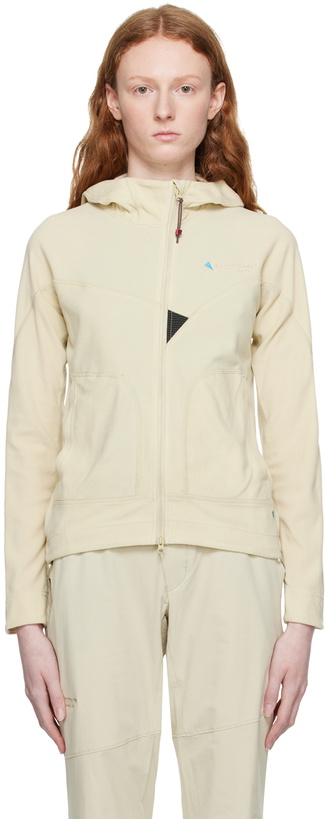 Photo: Klättermusen Beige Sigyn Hoodie