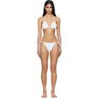 Hunza G White Gina Swarovski Bikini