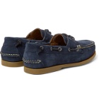 POLO RALPH LAUREN - Merton Suede Boat Shoes - Blue