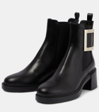 Roger Vivier Viv' Ranger leather chelsea boots