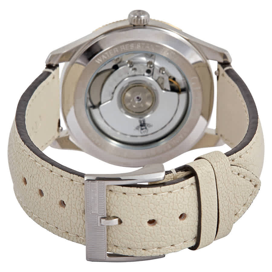 Gucci G-Timeless Automatic Silver Dial Mens Watch YA126348