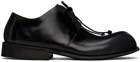 Marsèll Black Polished Muso Derbys