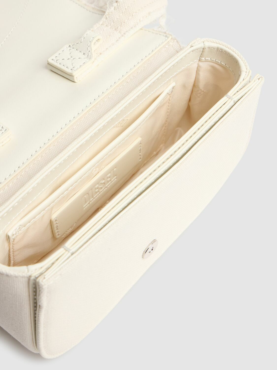 DIESEL 1dr Treated Canvas Shoulder Bag
