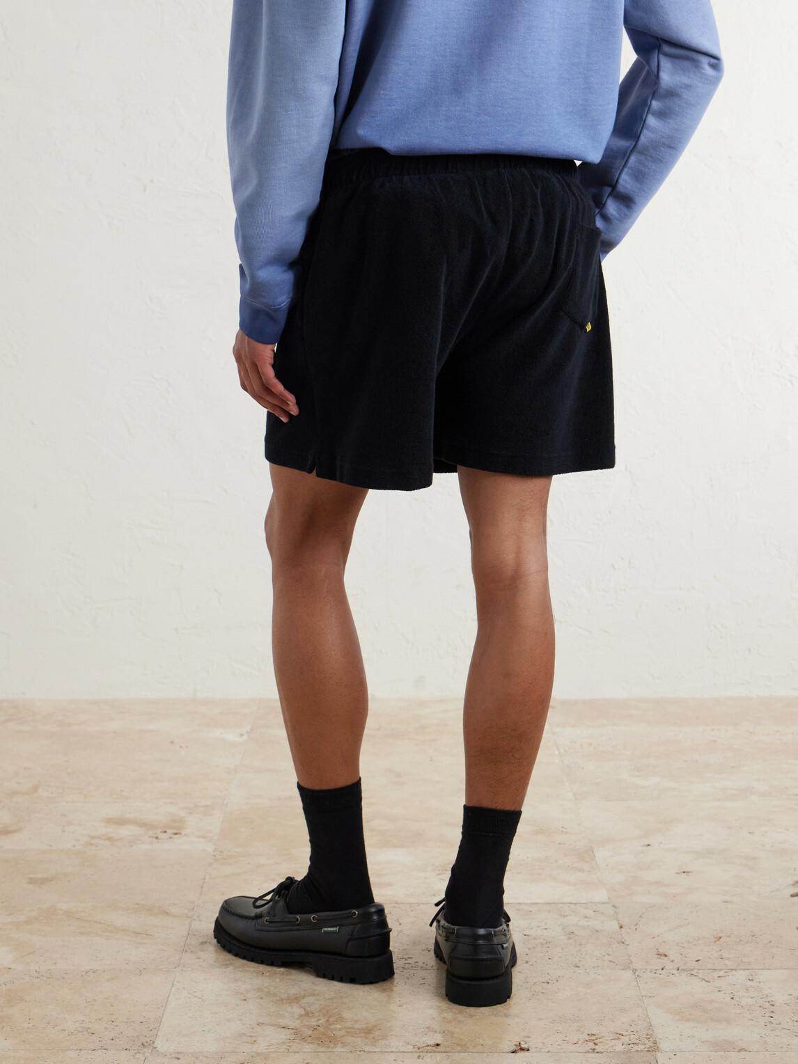 Gallery Dept. - Zuma Straight-Leg Logo-Print Organic Cotton-Jersey Shorts - Black