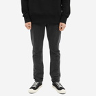 Kenzo Men's Straight Leg Jean in Black