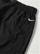 Nike - ACG Straight-Leg Convertible Belted Shell Trousers - Black